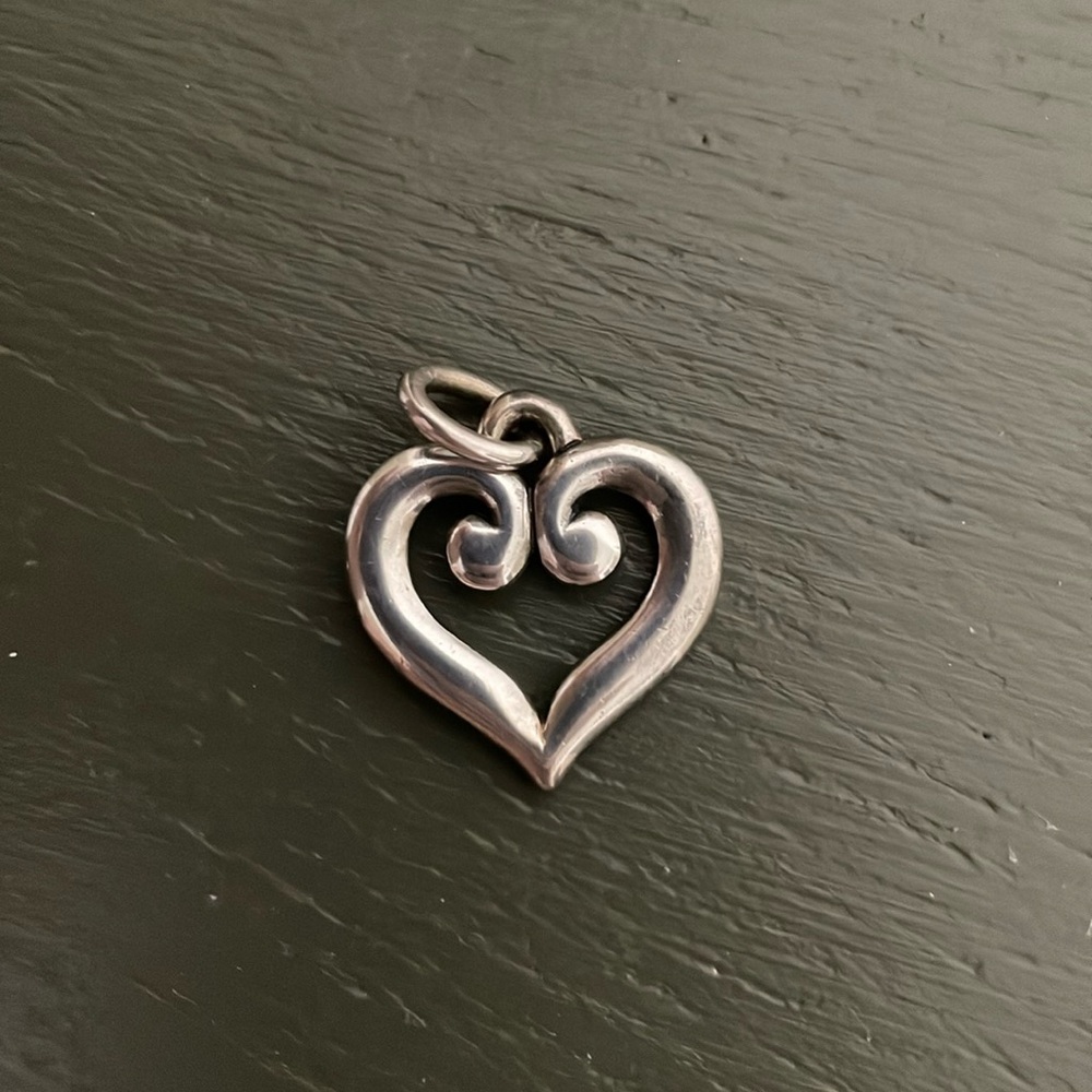 James Avery Sterling Silver Retired Scrolled Cross